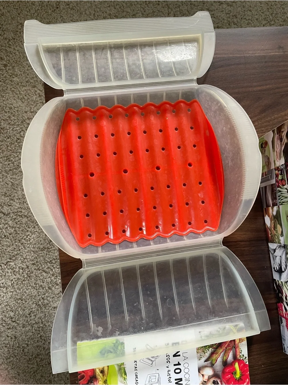 Lékué Microwave Steam case